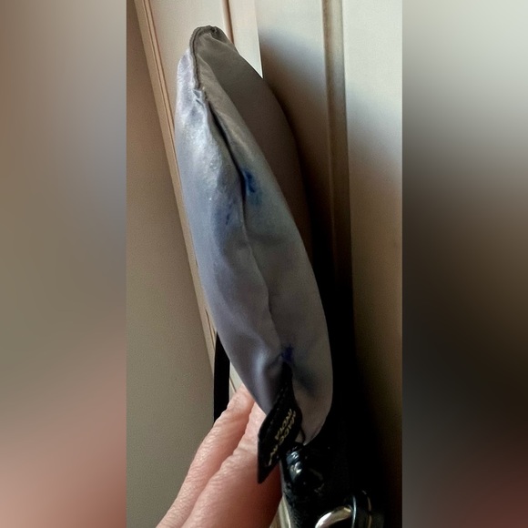 Coach Black Signature Wristlet with signature pattern - Picture 6 of 7